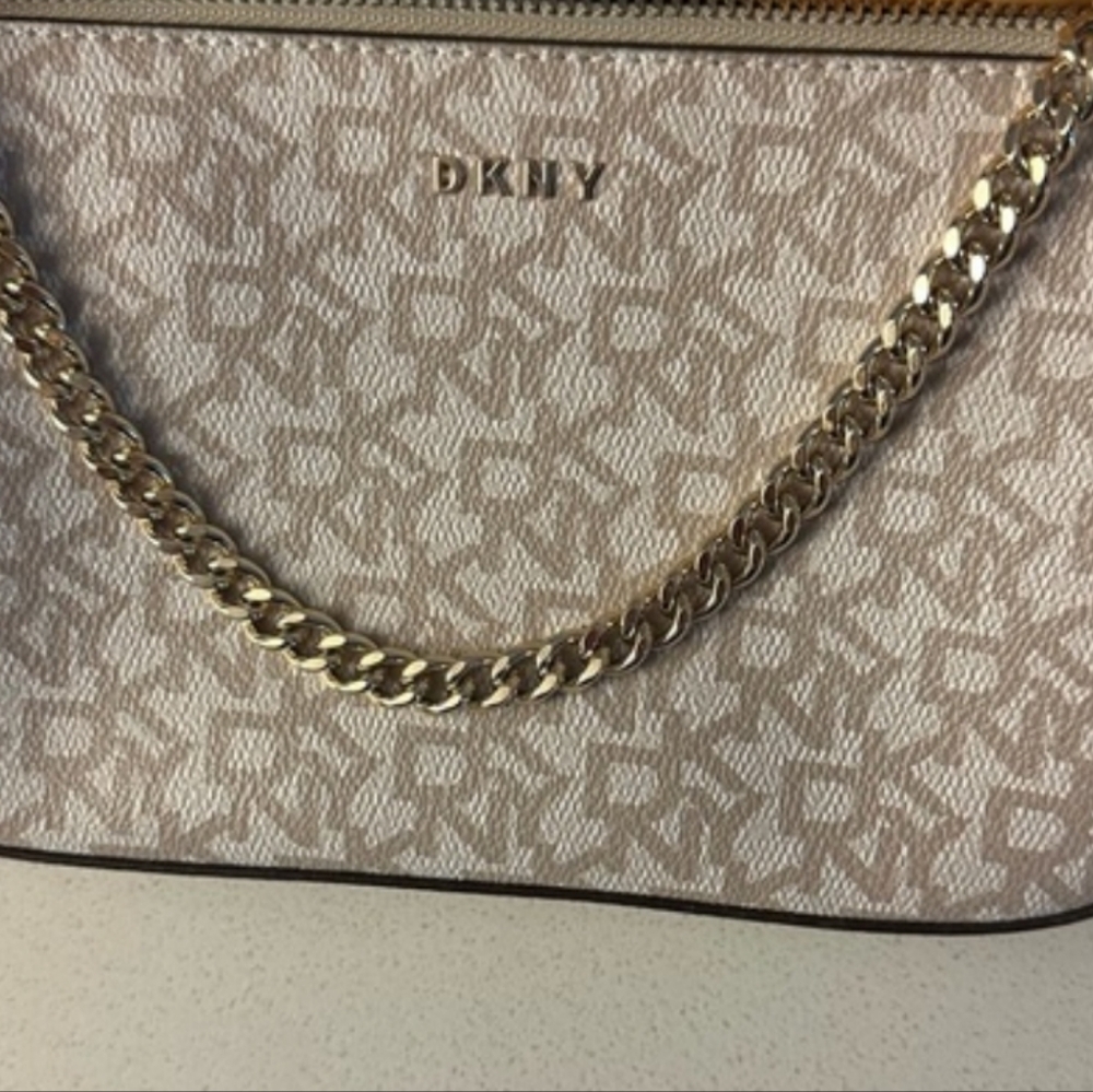 DKNY Bryant Park Demi Monogram Logo Crossbody Bag